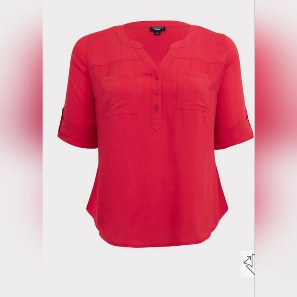 Torrid "Harper" blouse